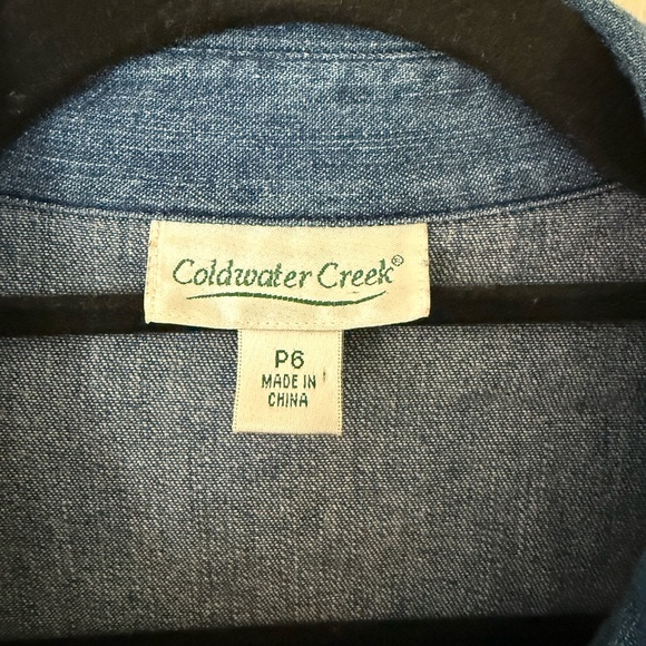 Vintage 100% Cotton Denim Dress | Heritage Equestrian Style - Picture 5 of 7